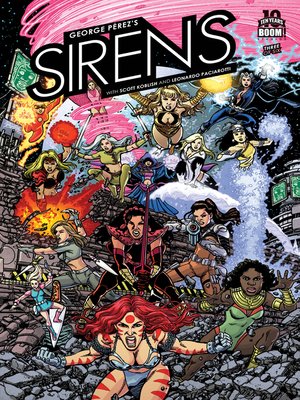 cover image of George Perez's Sirens (2014), Issue 3